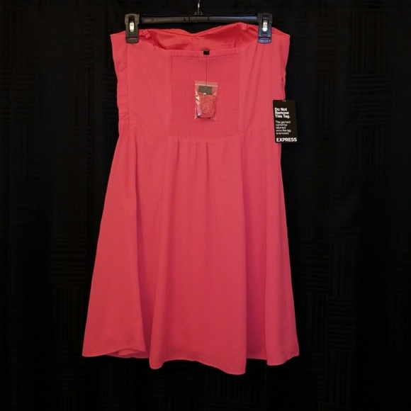 Express Strapless Minidress Size 8 - Picture 2 of 6